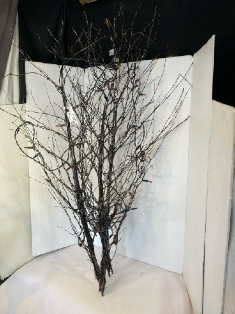 Halloween Black/Blue Branches Lighted Holiday Item