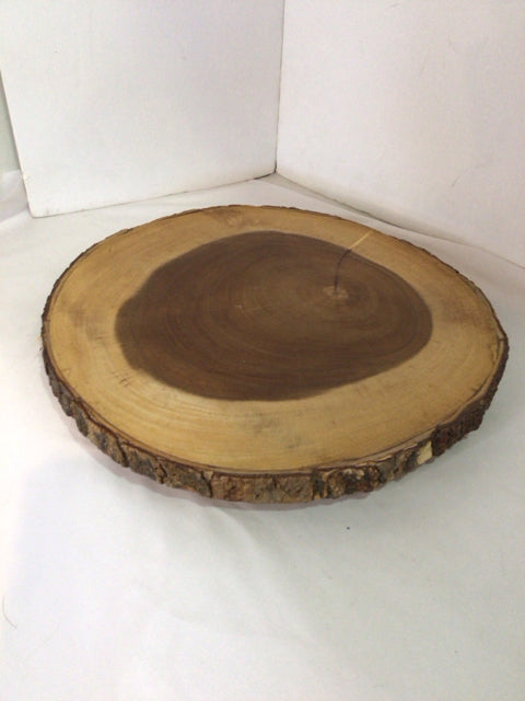 Raw Edge Brown Wood Cutting Board