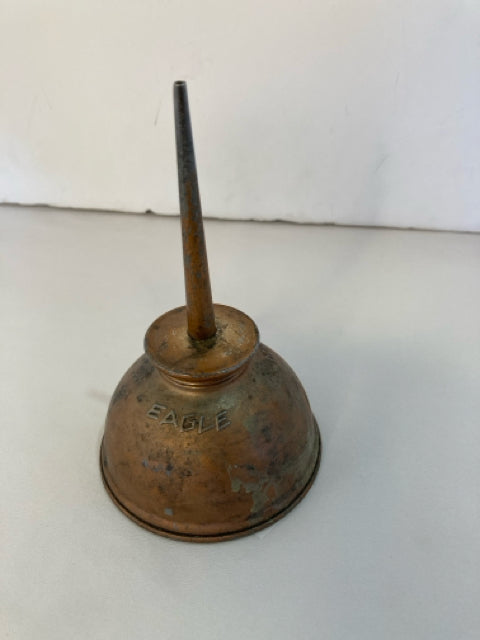 Vintage Copper Brass Can Misc
