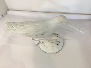 White Resin Seagulls Figurine