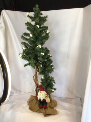 Faux Green Christmas Tree Holiday Item