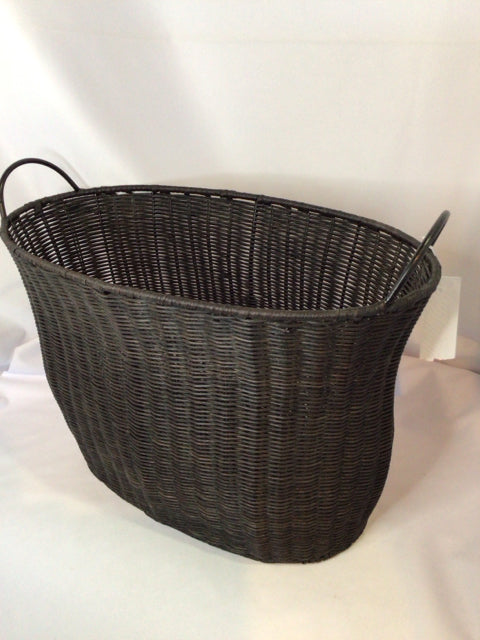 Black Wicker Basket