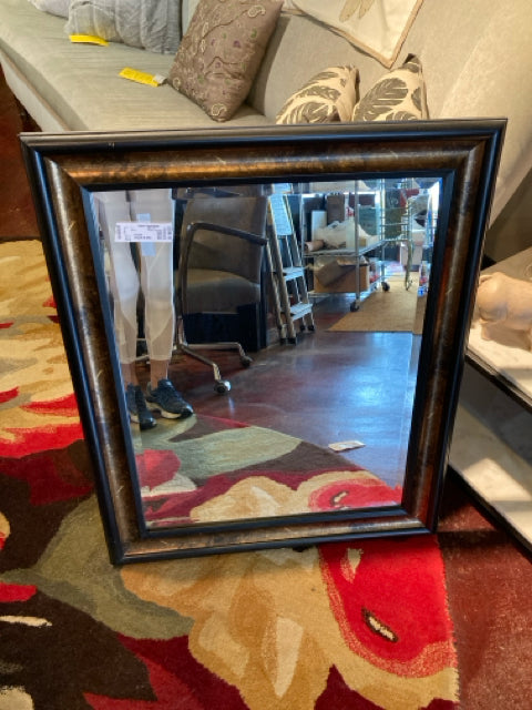 Bronze Beveled Mirror