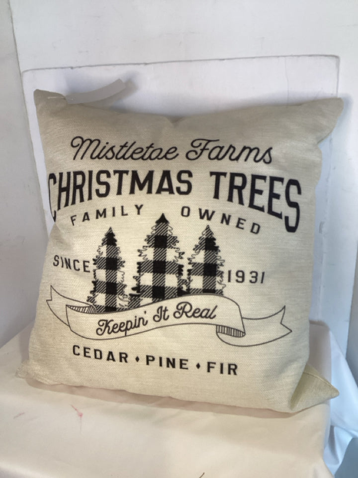 Pillow Tan Holiday Item