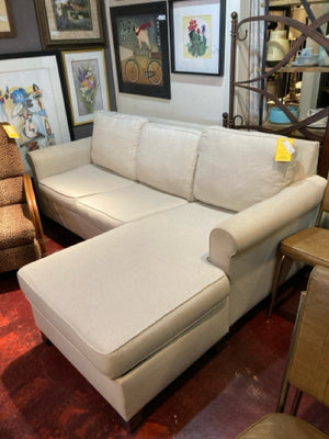 Pottery Barn Sleeper Twill Khaki Sofa Bed