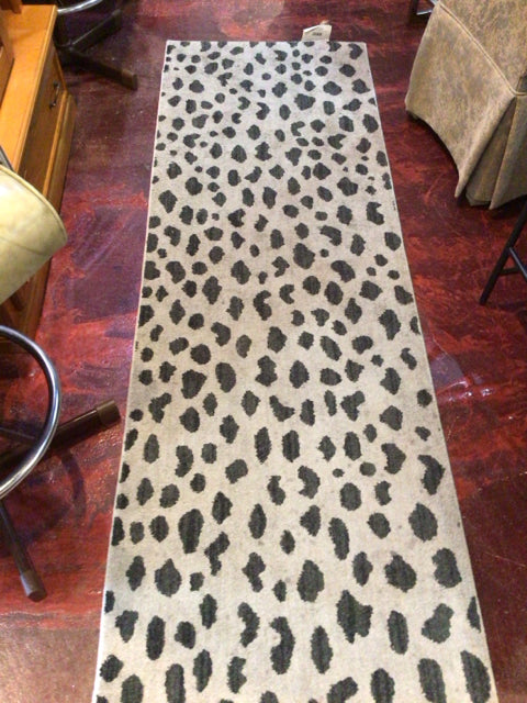 Threshold Runner Leopard Tan/Black Rug