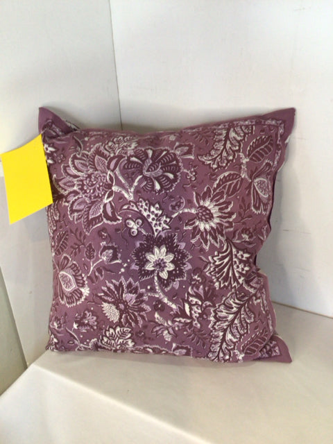 Bohemian Purple/White Pillow