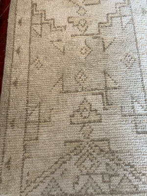 Runner Wool Cream Rug