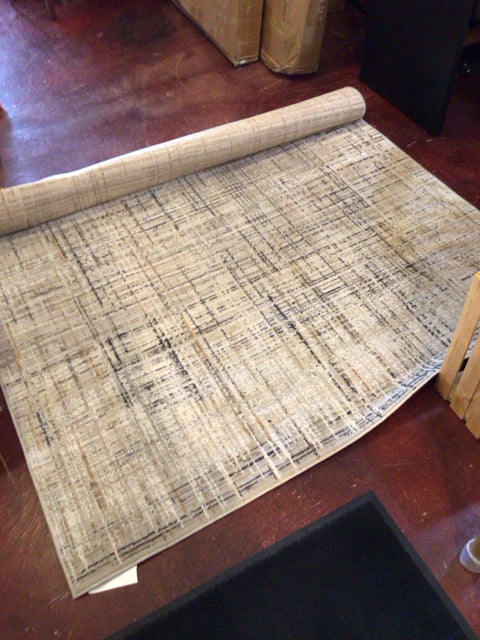 Modern Tan/Gray Rug