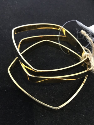 Gold Set of 3 Bracelet