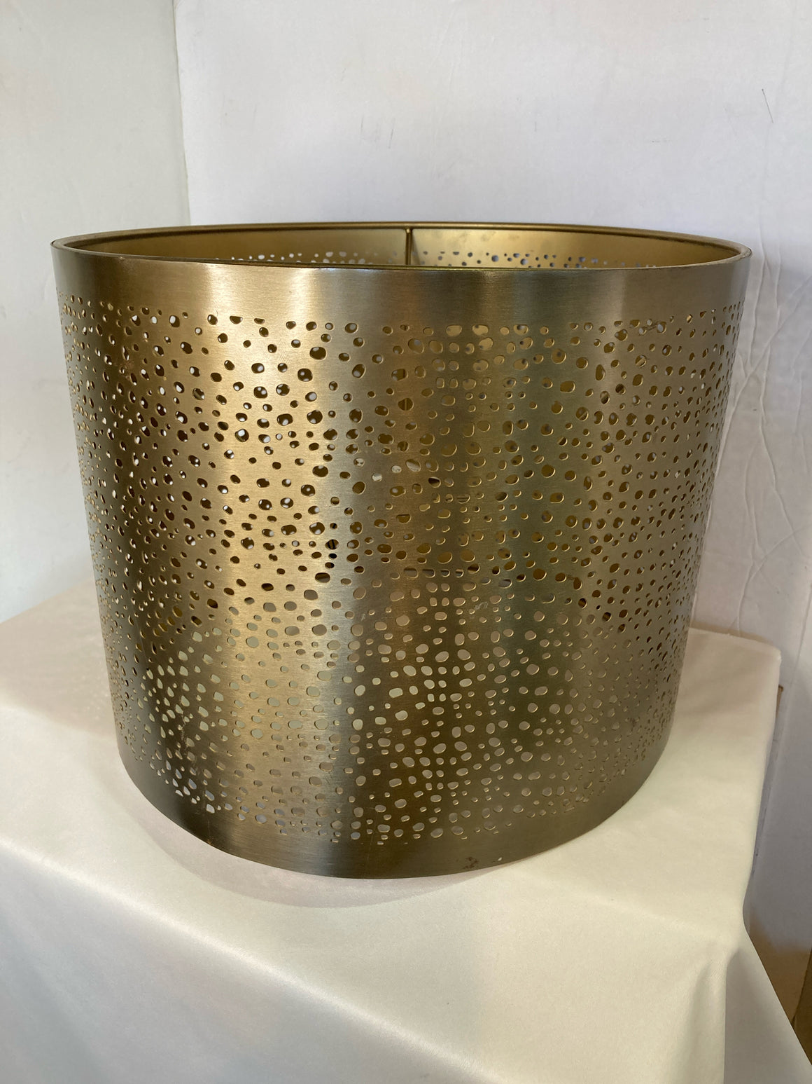 Gold Metal Lamp Shade