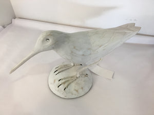 White Resin Seagulls Figurine