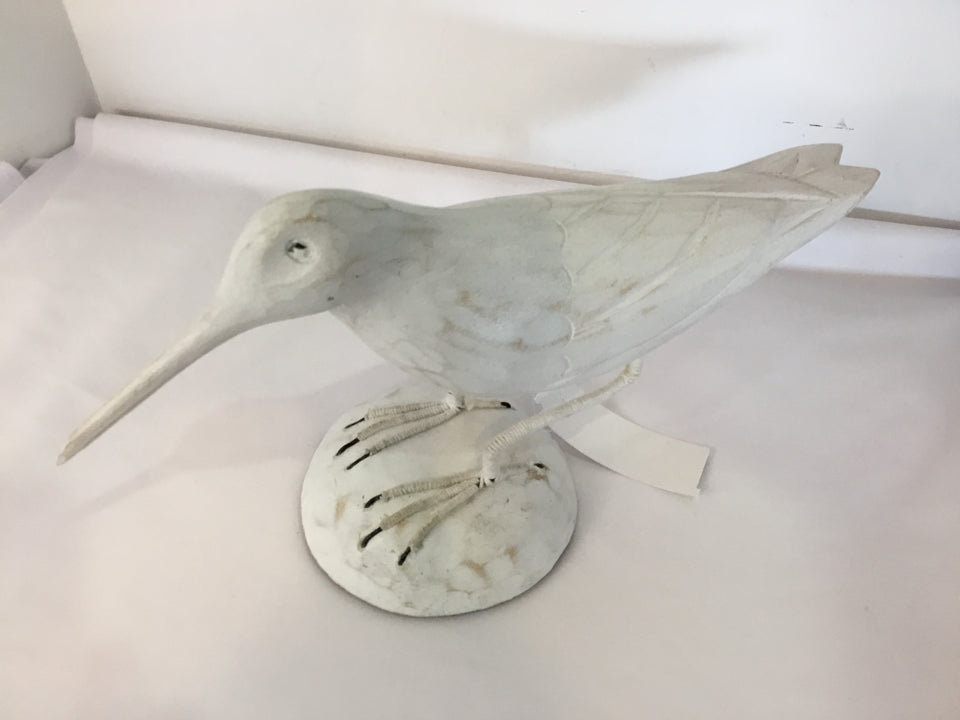 White Resin Seagulls Figurine