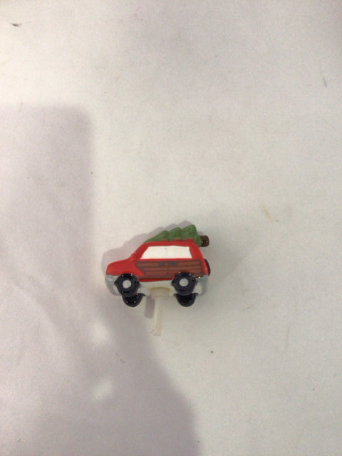 Nora Fleming Mini Red Ceramic Car Figurine