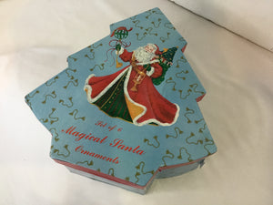 Christmas Red/white Ornaments Set of 6 Holiday Item