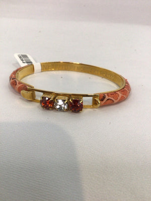 Manelli 24k Plate Pink Snake Bracelet