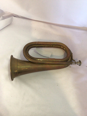 Vintage Brass Brass Bugle Misc