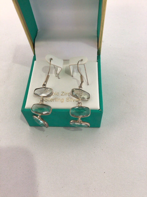 Rachel Zoe Clear Earrings