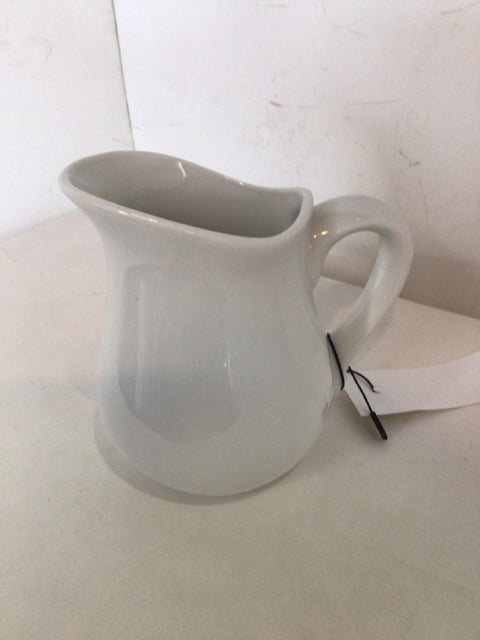 White Ceramic Pitcher