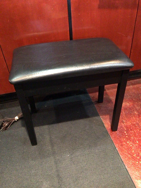 Vinyl Black Bench