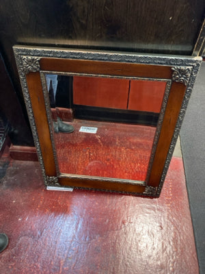 Uttermost Brown/Silver Wood/Metal Mirror