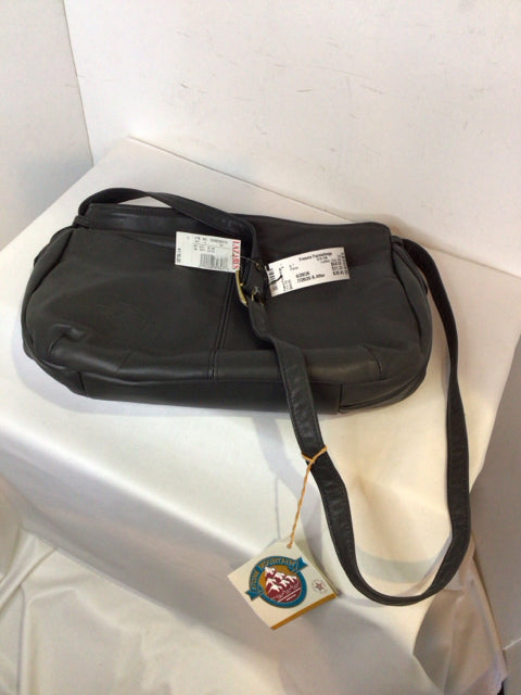 Leather Gray Purse