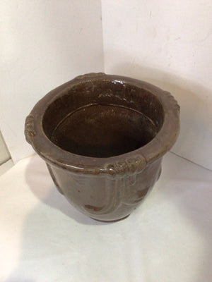 Brown Ceramic Planter