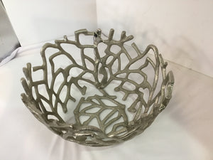 Silver Metal Bowl