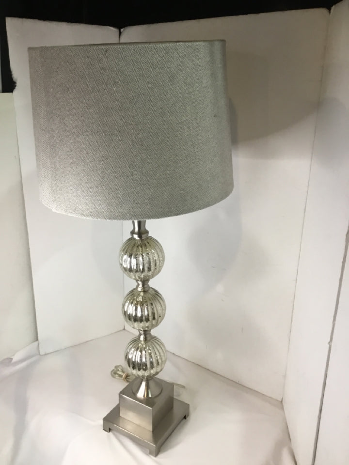 Mercury Glass Lamp