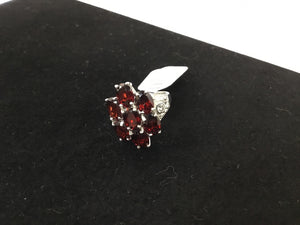 Red Rhinestone Ring