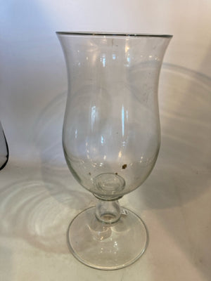 Pedestal Clear Glass Candle Holder