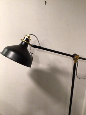 Floor Black Metal Lamp