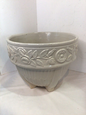 White Ceramic Planter