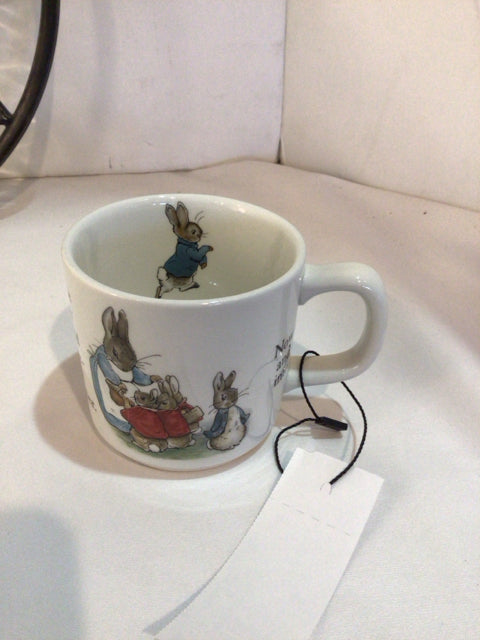 Wedgwood White/Multi Ceramic Peter Rabbit Mug