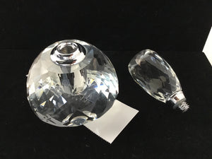 Perfume Clear Glass Bottle