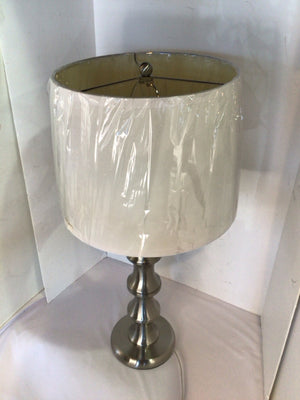 Silver Metal Lamp