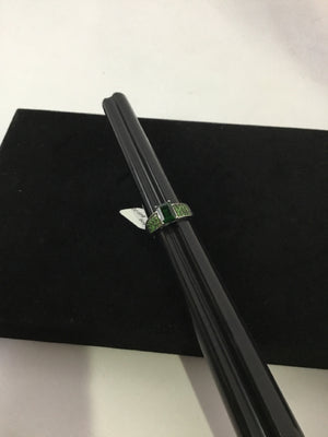 Green Rhinestone Ring