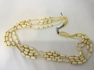 White Beads Necklace