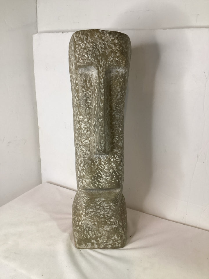 Gray Ceramic Statue