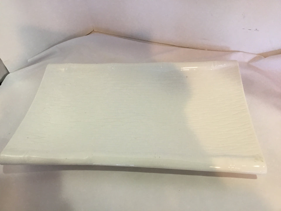 White Ceramic Tray