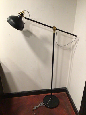 Floor Black Metal Lamp