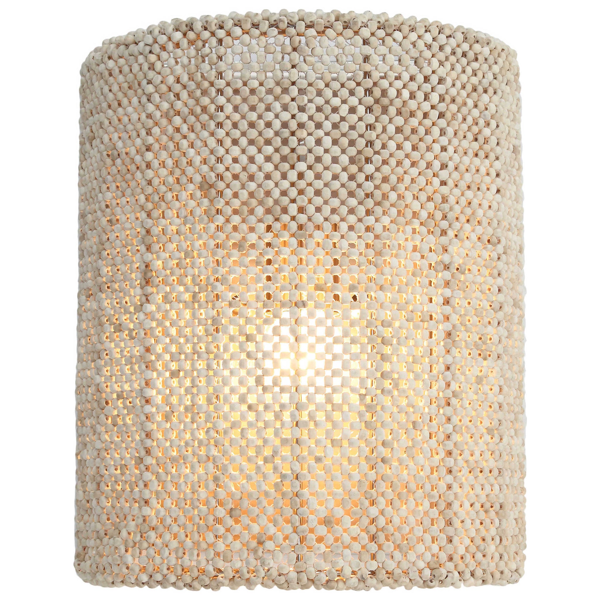 Net Retailers Sconce Beaded Natural Light Fixture 9K46K4SP