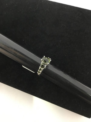 White Rhinestone Ring