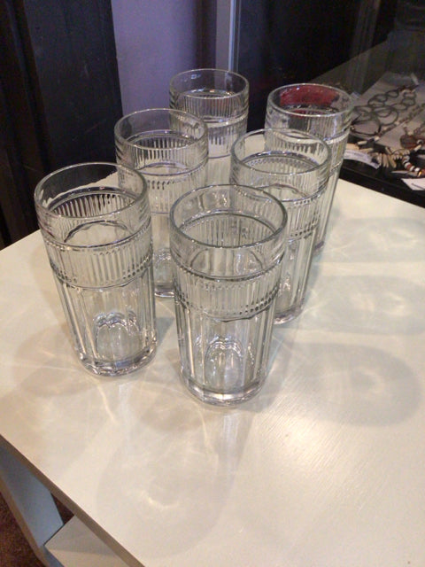 Set of 6 Clear Pillow