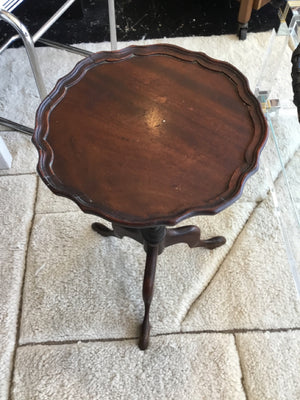 Vintage Wood Side/End Brown Table