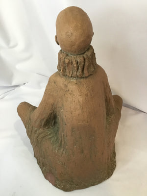 Terracotta Clown Statue