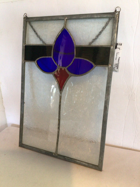 Clear Glass Flower Stained Glass