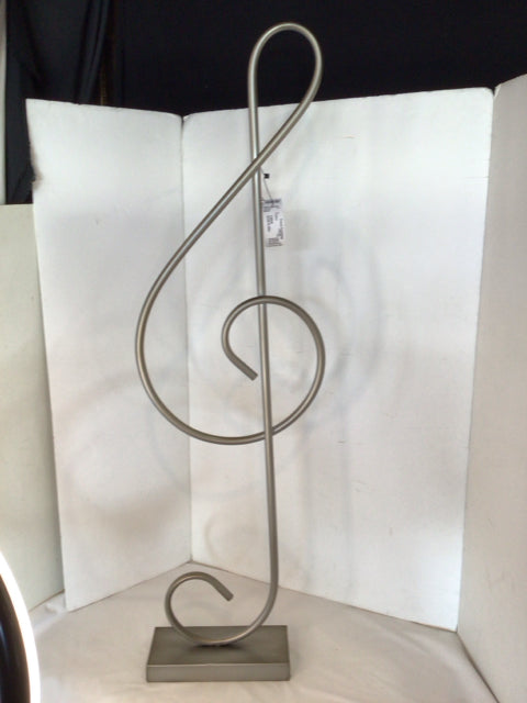 Gray Metal Sculpture