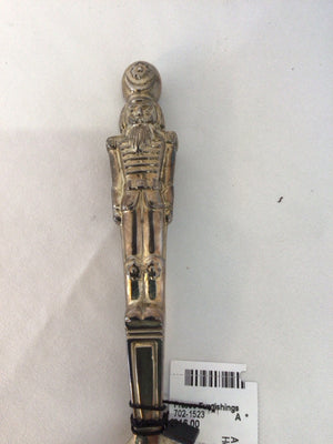 Silver Silver Plated Nutcracker Holiday Item