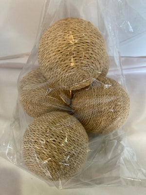 Set of 5 Natural Twine Ball